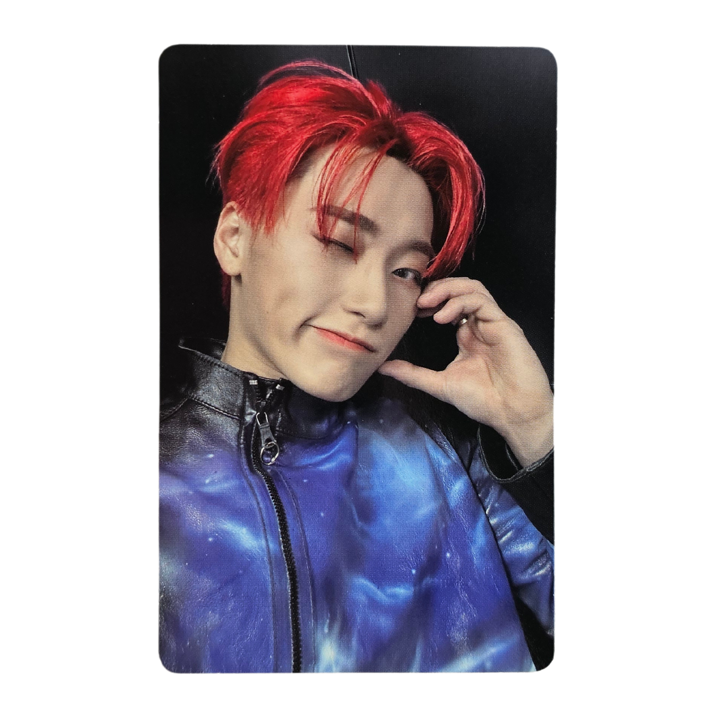 ATEEZ THE WORLD EP.FIN:WILL Photocard San 2