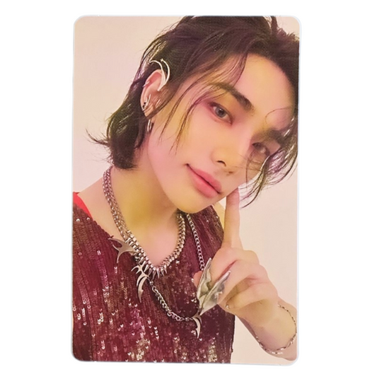 Stray Kids ATE Album APPLE MUSIC POB Photocard [Hyunjin]