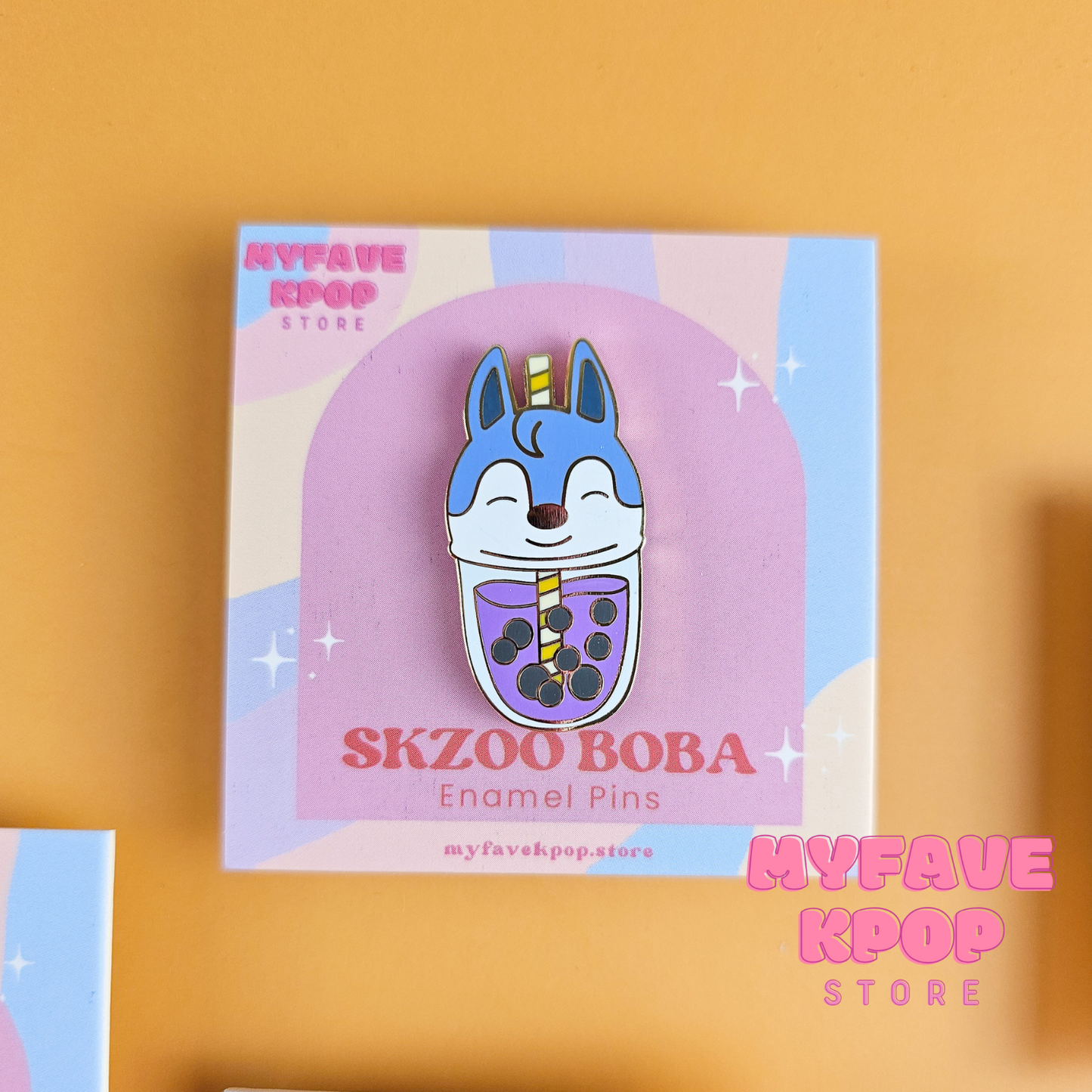 Stray Kids SKZOO BOBA Enamel Pin