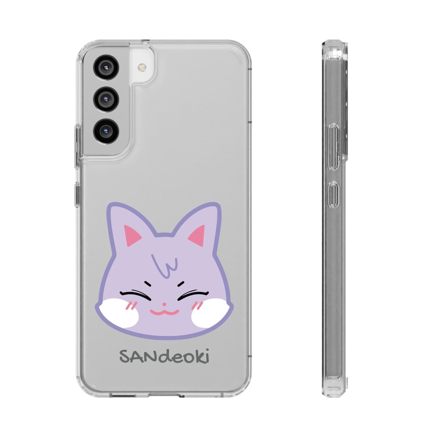 ANITEEZ SANdeoki Clear Phone Cases iphone 12 13 14 Samsung S21 22 Kpop Gift for Ateez Fans