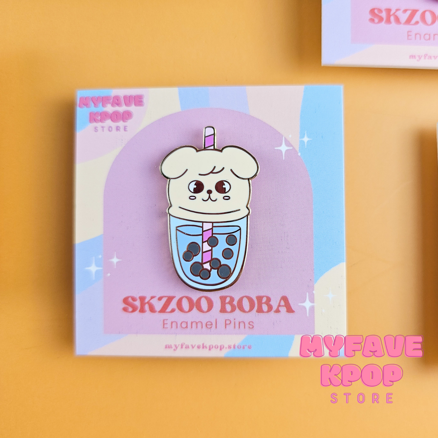 Stray Kids SKZOO BOBA Enamel Pin