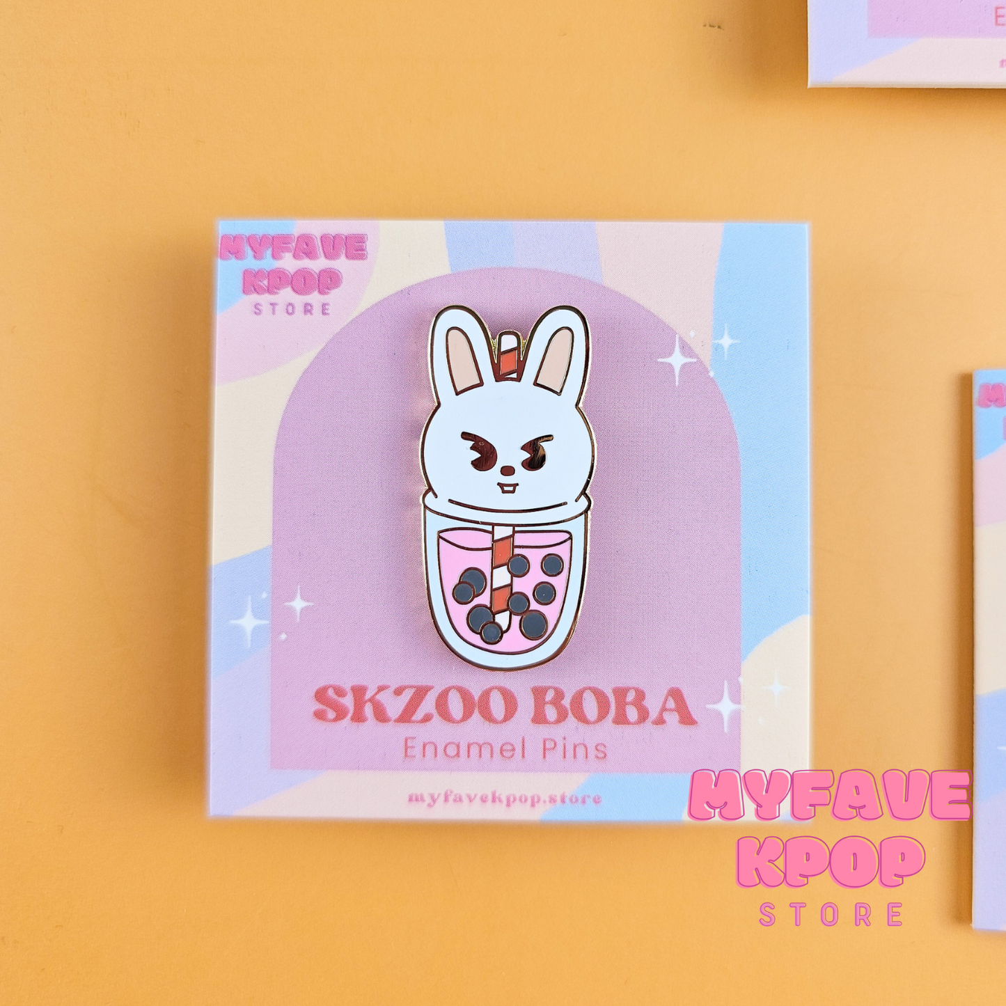 Stray Kids SKZOO BOBA Enamel Pin