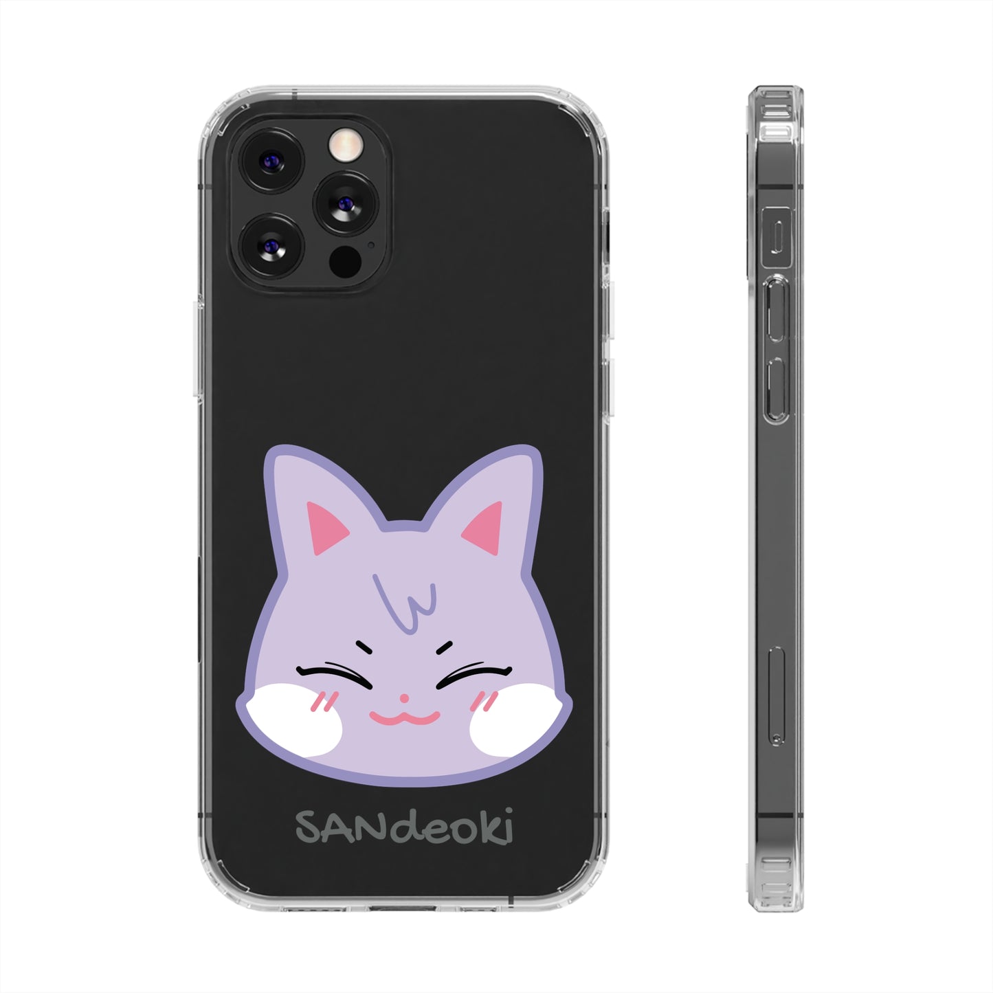 ANITEEZ SANdeoki Clear Phone Cases iphone 12 13 14 Samsung S21 22 Kpop Gift for Ateez Fans