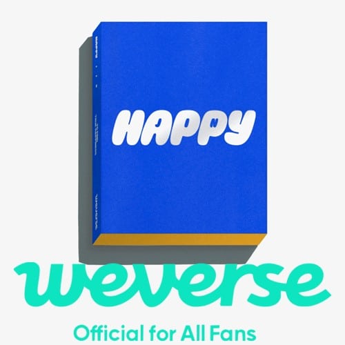 [Pre-Order] [WEVERSE POB] Jin (BTS) – Happy (Weverse Albums ver.)