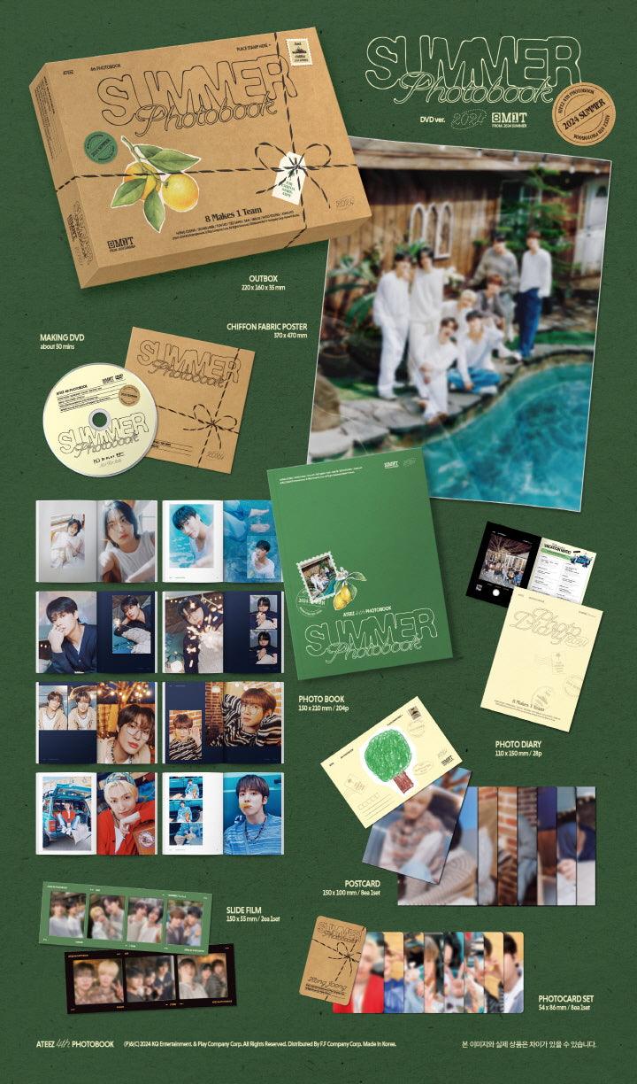 ATEEZ 2024 SUMMER PHOTOBOOK DVD