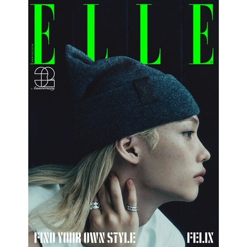 ELLE KOREA 2024.NOV Cover : Felix (Stray Kids) [A type]