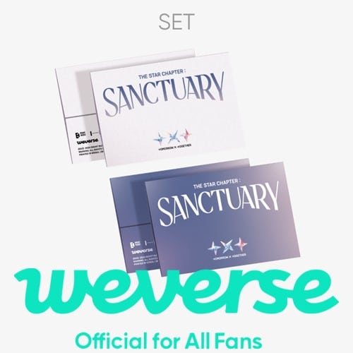 [Pre-Order] [WEVERSE POB] TXT – The Star Chapter [SANCTUARY] (Weverse Albums ver.) (Set)