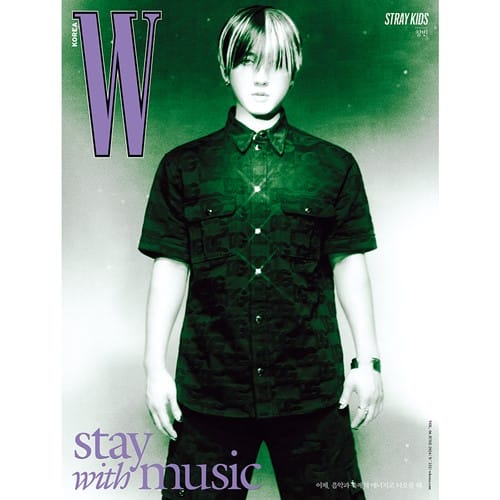 W Volume 6 Jun.2024 Cover : Stray Kids CHANGBIN (F ver.)