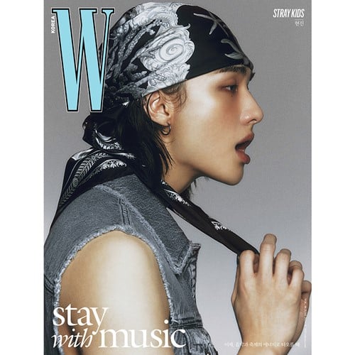 W Volume 6 Jun.2024 Cover : Stray Kids HYUNJIN (I ver.)