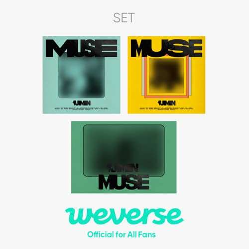 [WEVERSE POB] Jimin (BTS) – [MUSE] (Set) + [MUSE (Weverse Albums ver.)] SET