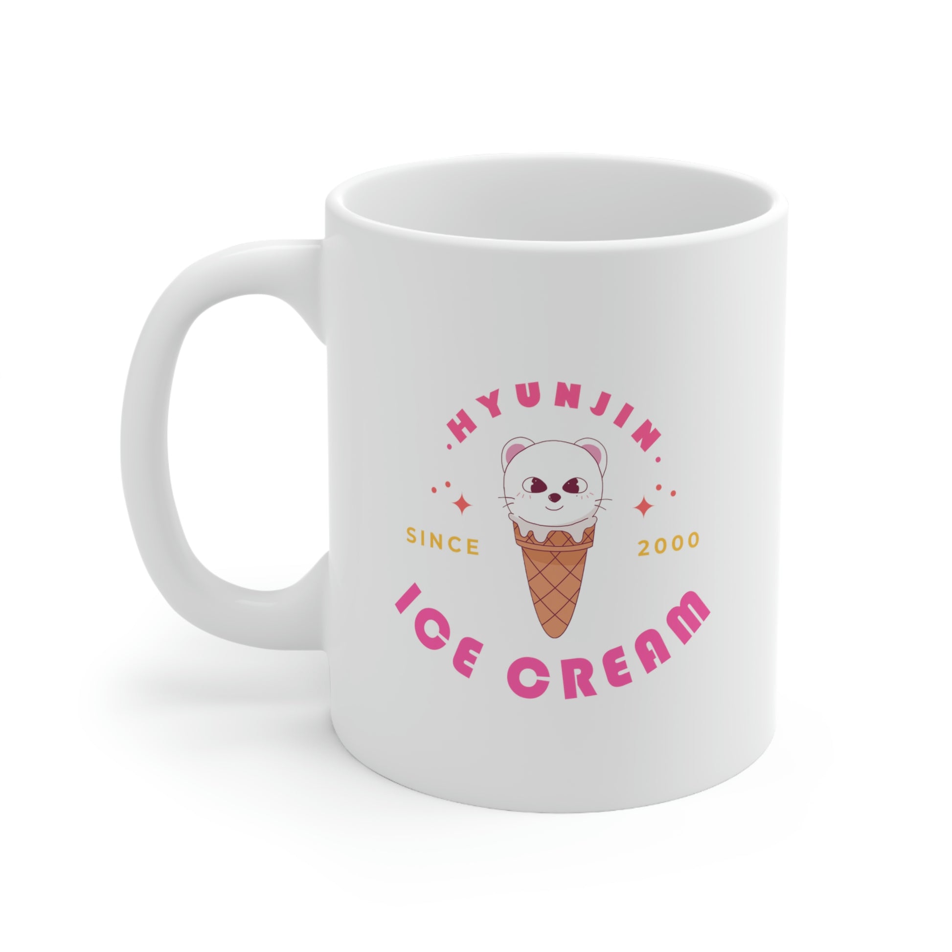 Ice Cream Coffee Cup, Ceramic Decoration Mug